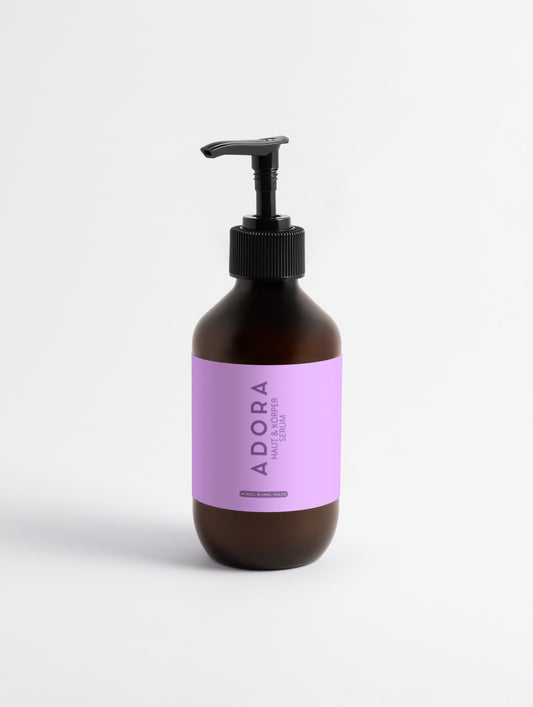 Silk Skin Body Serum, holziges Amber & Leder