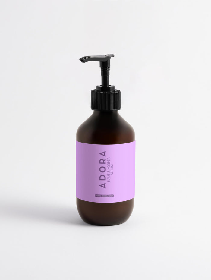 Silk Skin Body Serum, holziges Amber & Leder