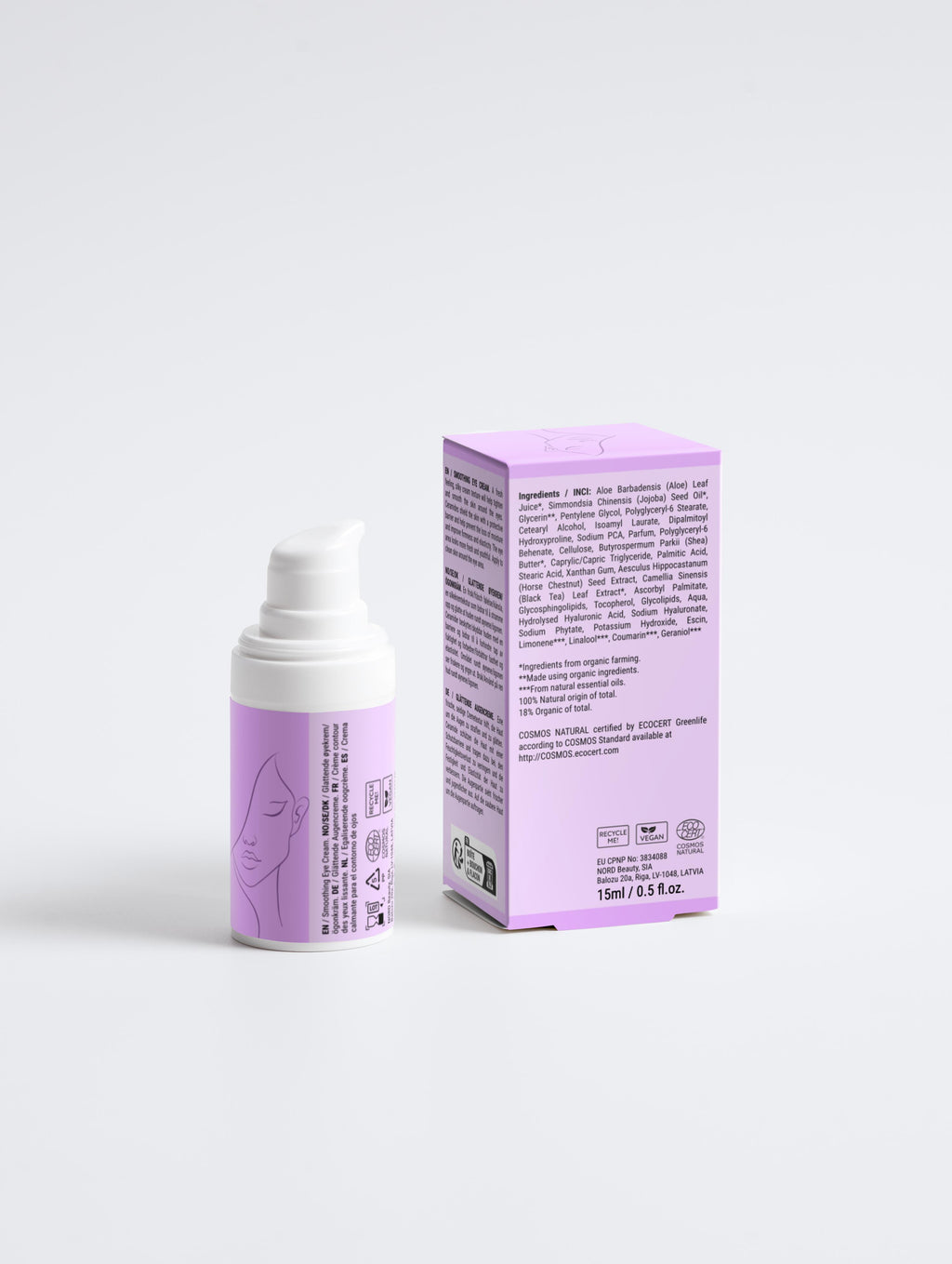 Glättende Augencreme