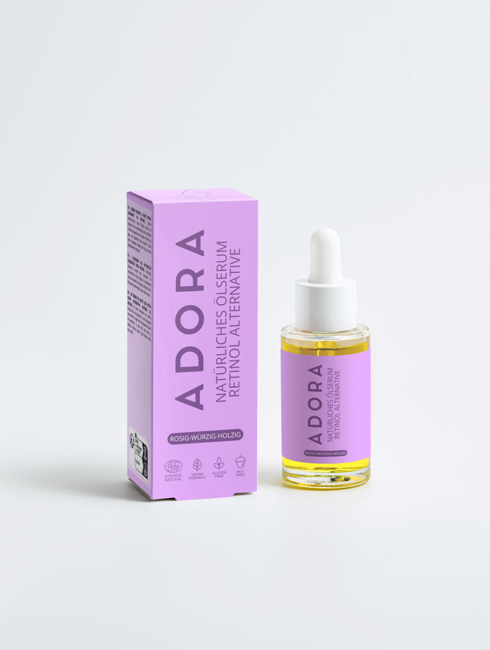 Natürliches Ölserum als Retinol Alternative