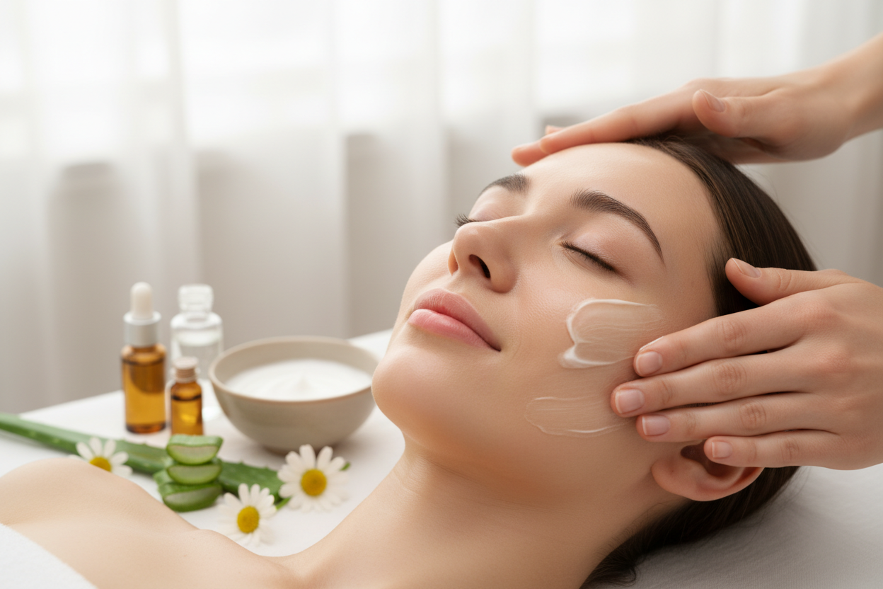 Sensible Haut Gesicht