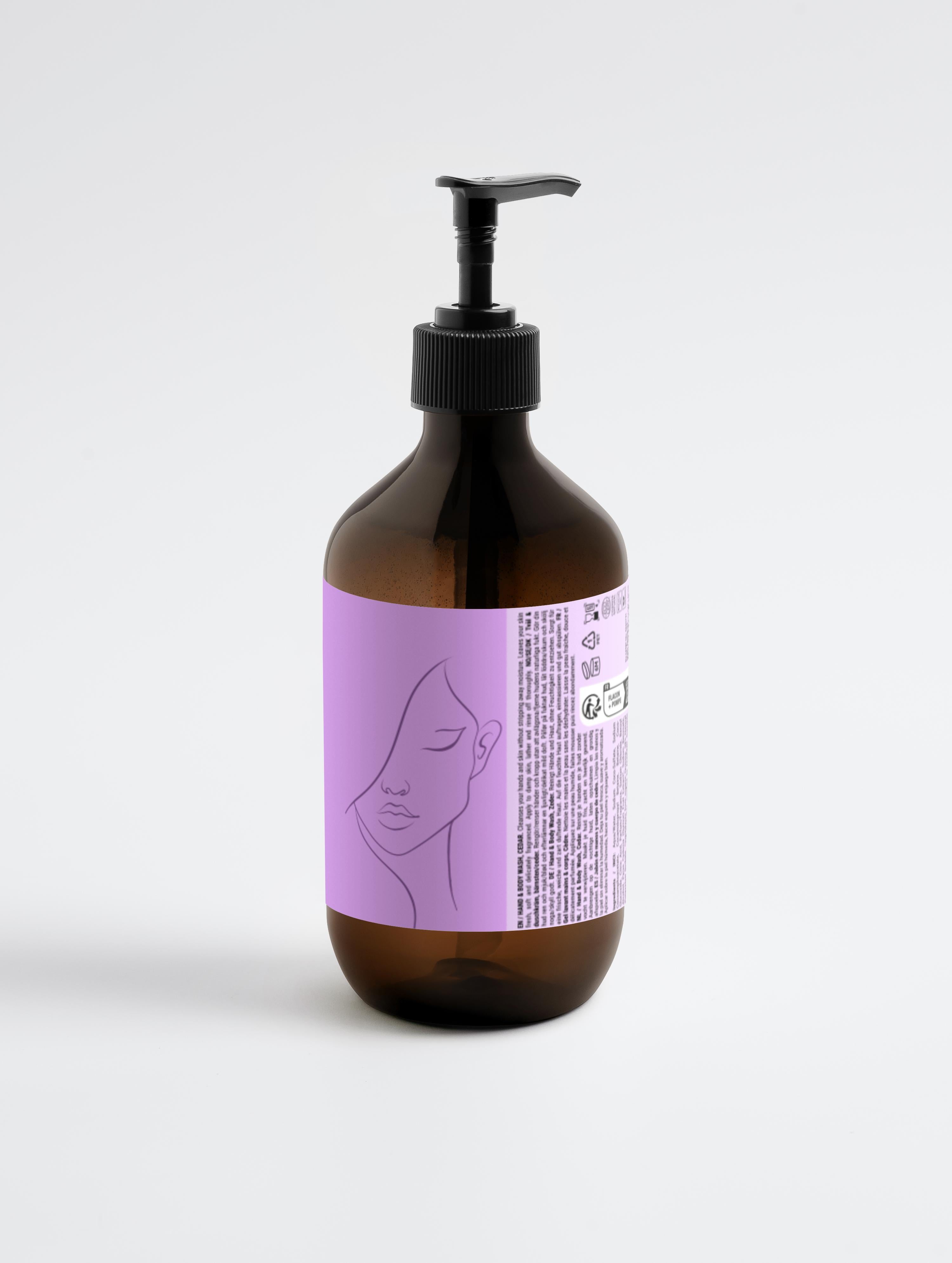 Hand & Body Wash, Peppermint & Dark Cedar Zweitbild